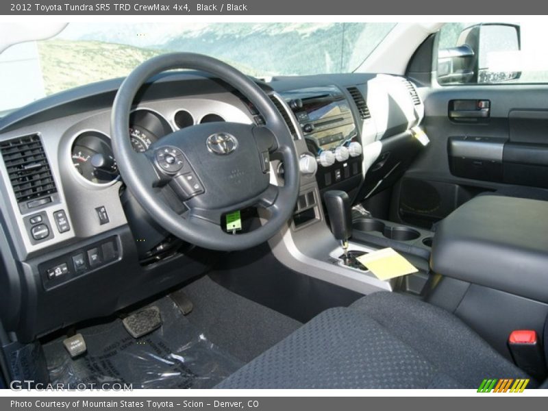 Black / Black 2012 Toyota Tundra SR5 TRD CrewMax 4x4