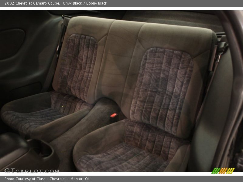  2002 Camaro Coupe Ebony Black Interior