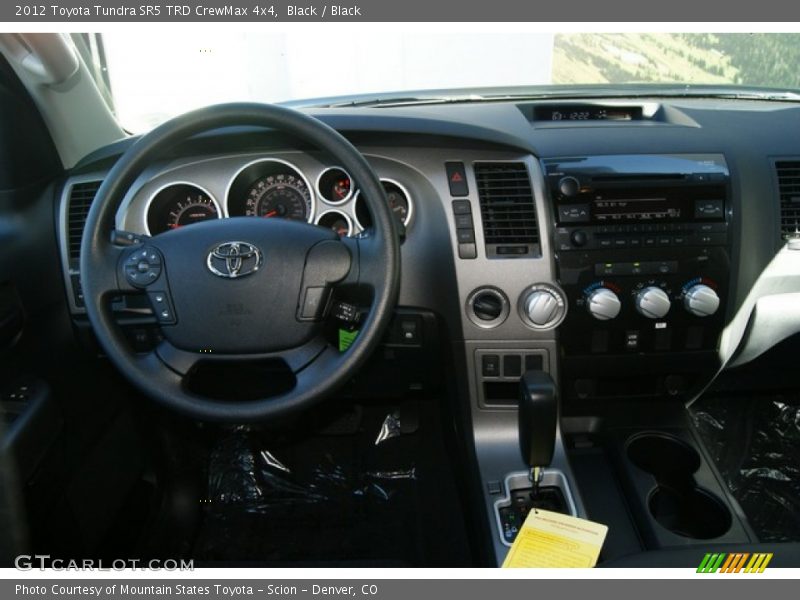 Black / Black 2012 Toyota Tundra SR5 TRD CrewMax 4x4