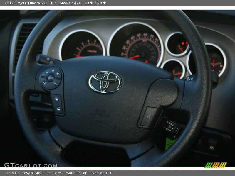Black / Black 2012 Toyota Tundra SR5 TRD CrewMax 4x4