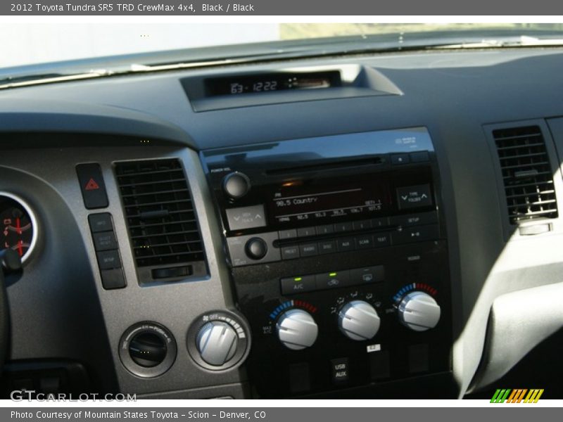 Black / Black 2012 Toyota Tundra SR5 TRD CrewMax 4x4