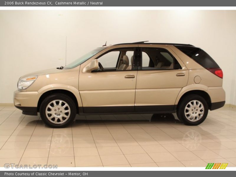 Cashmere Metallic / Neutral 2006 Buick Rendezvous CX