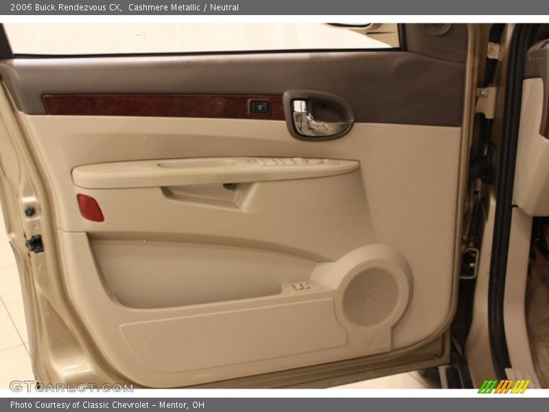 Cashmere Metallic / Neutral 2006 Buick Rendezvous CX