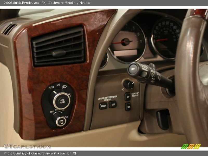 Cashmere Metallic / Neutral 2006 Buick Rendezvous CX