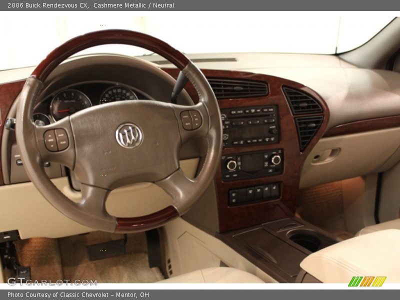 Cashmere Metallic / Neutral 2006 Buick Rendezvous CX