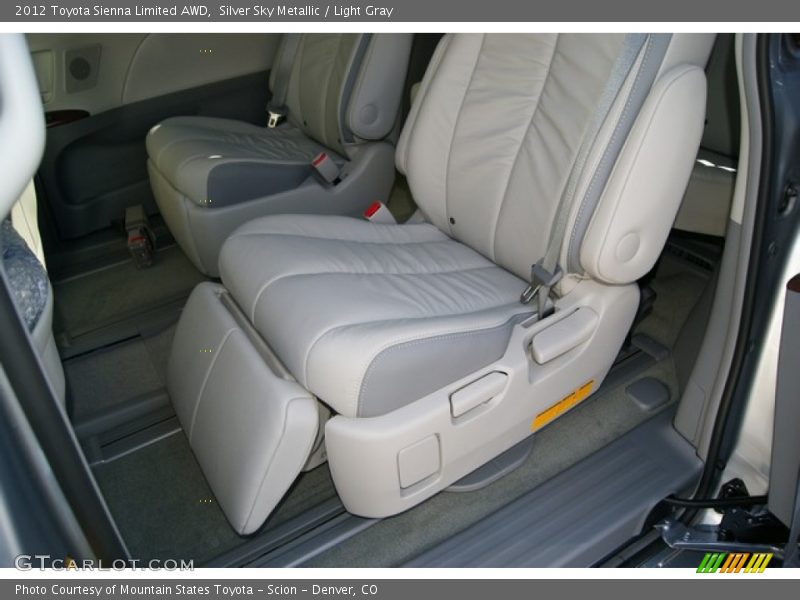  2012 Sienna Limited AWD Light Gray Interior