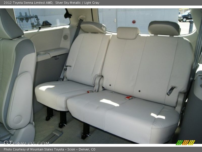  2012 Sienna Limited AWD Light Gray Interior