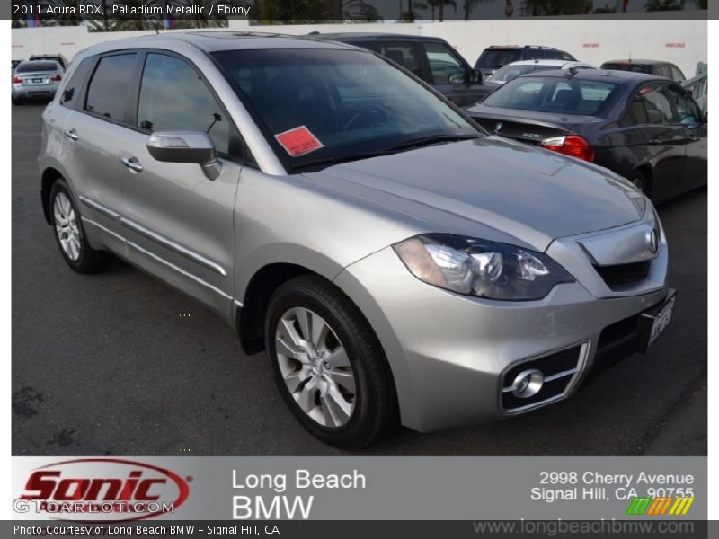 Palladium Metallic / Ebony 2011 Acura RDX