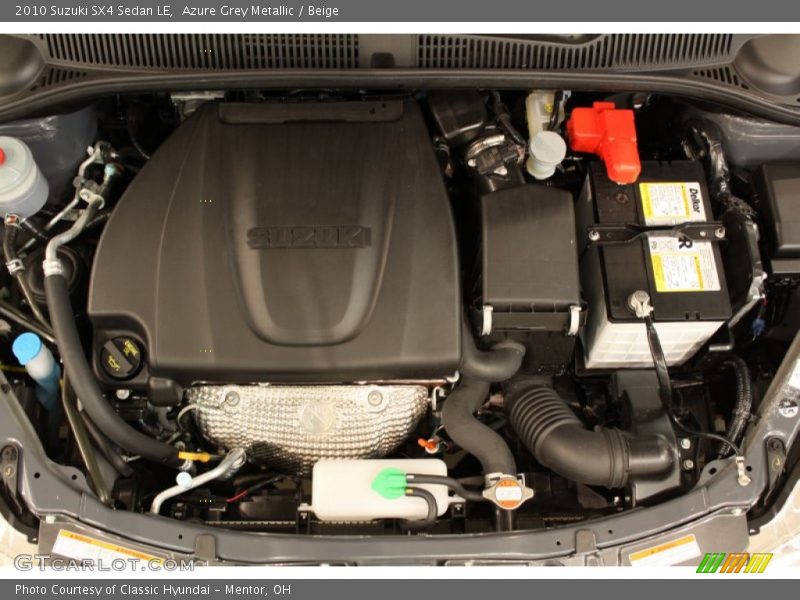  2010 SX4 Sedan LE Engine - 2.0 Liter DOHC 16-Valve 4 Cylinder