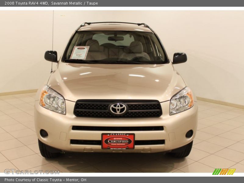 Savannah Metallic / Taupe 2008 Toyota RAV4 4WD