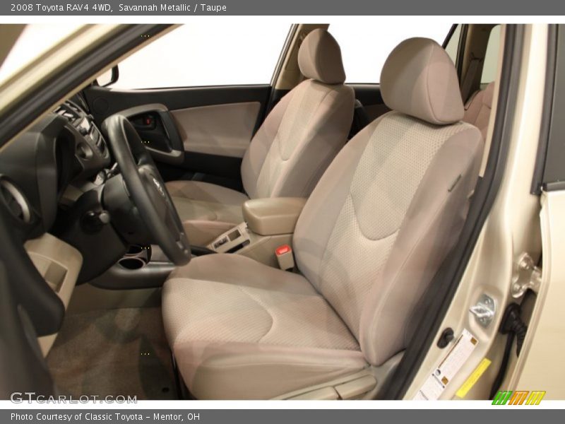 Savannah Metallic / Taupe 2008 Toyota RAV4 4WD