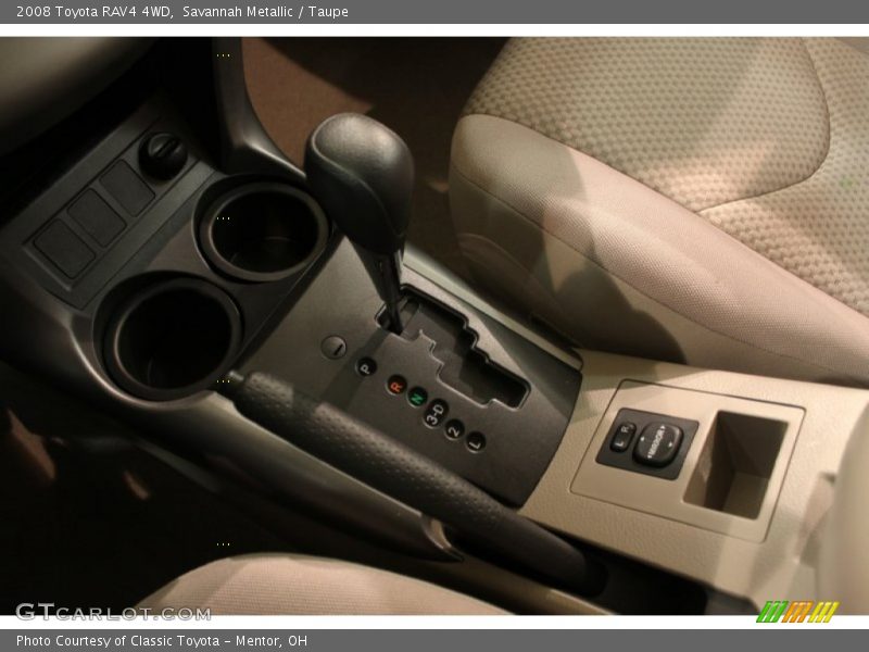 Savannah Metallic / Taupe 2008 Toyota RAV4 4WD