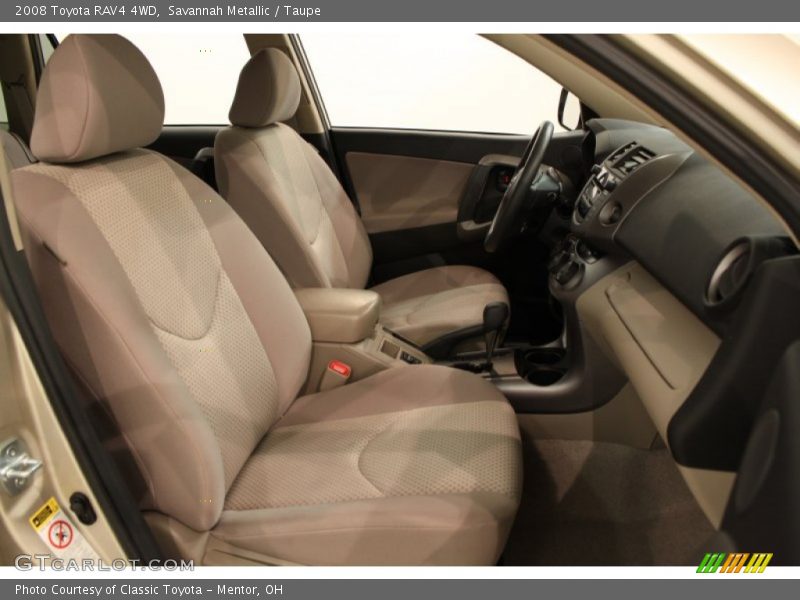 Savannah Metallic / Taupe 2008 Toyota RAV4 4WD