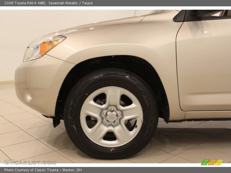 Savannah Metallic / Taupe 2008 Toyota RAV4 4WD