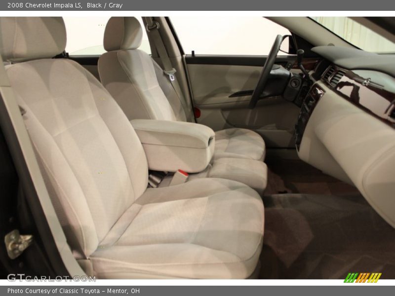 Black / Gray 2008 Chevrolet Impala LS