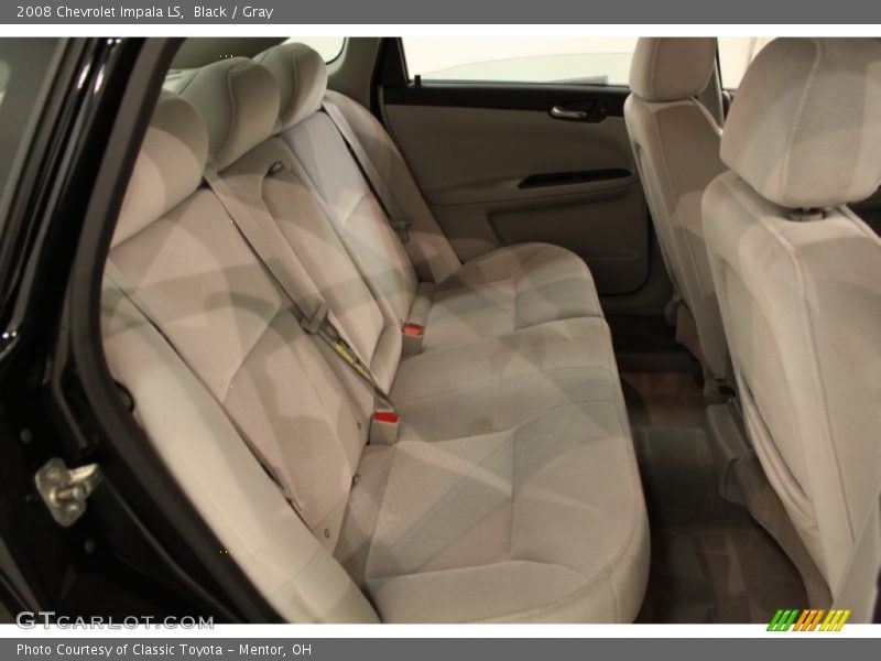 Black / Gray 2008 Chevrolet Impala LS