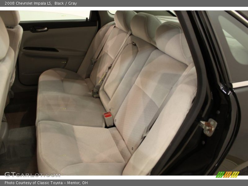 Black / Gray 2008 Chevrolet Impala LS