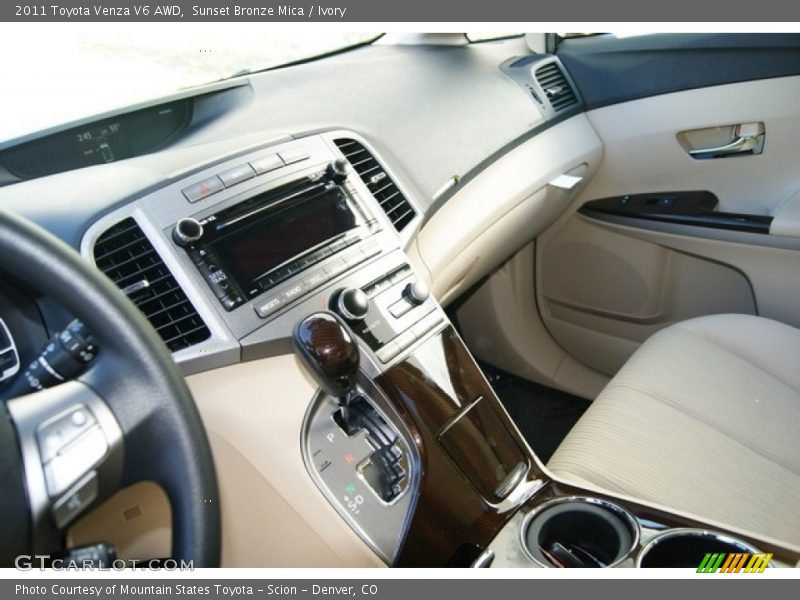 Sunset Bronze Mica / Ivory 2011 Toyota Venza V6 AWD