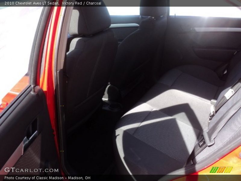 Victory Red / Charcoal 2010 Chevrolet Aveo LT Sedan