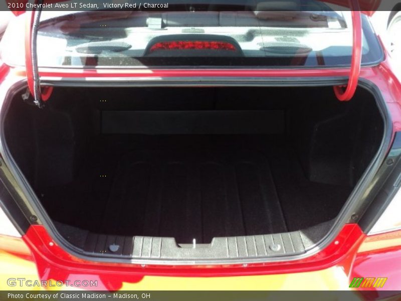 Victory Red / Charcoal 2010 Chevrolet Aveo LT Sedan