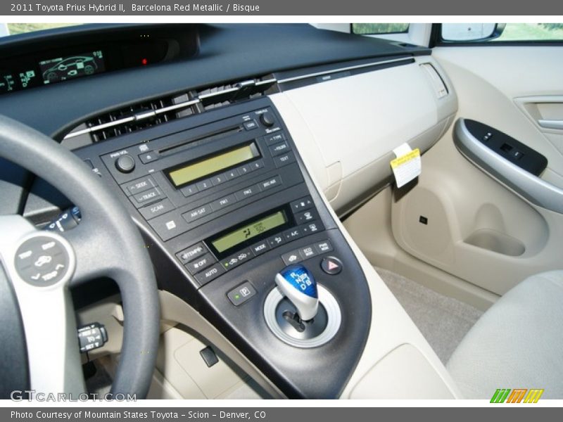 Barcelona Red Metallic / Bisque 2011 Toyota Prius Hybrid II