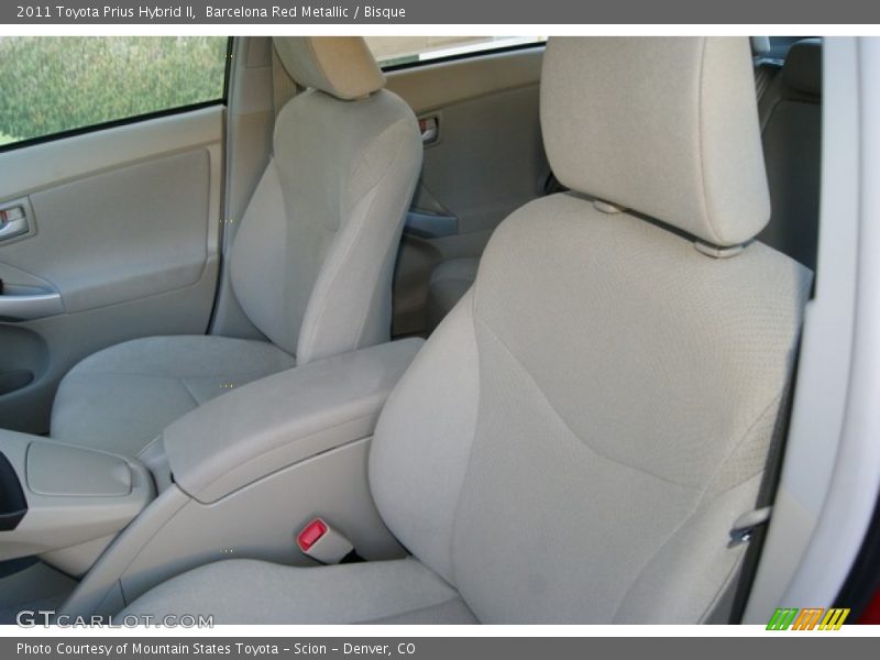 Barcelona Red Metallic / Bisque 2011 Toyota Prius Hybrid II