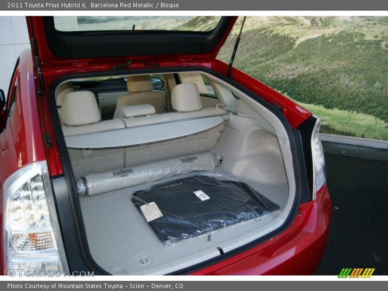 Barcelona Red Metallic / Bisque 2011 Toyota Prius Hybrid II
