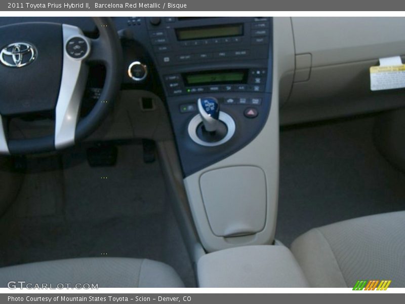 Barcelona Red Metallic / Bisque 2011 Toyota Prius Hybrid II