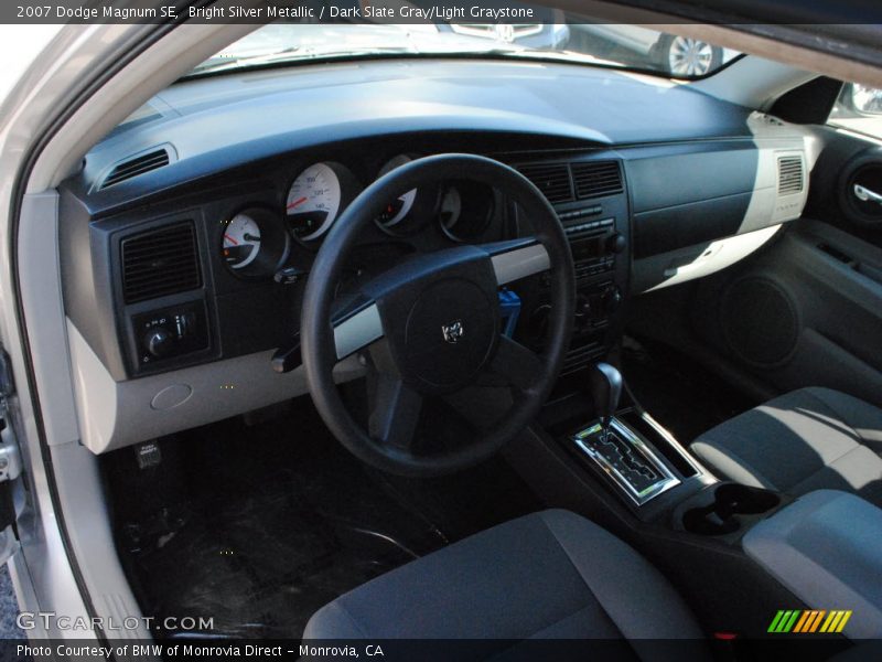 Bright Silver Metallic / Dark Slate Gray/Light Graystone 2007 Dodge Magnum SE