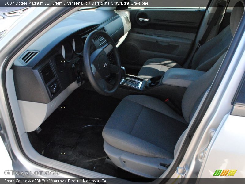 Bright Silver Metallic / Dark Slate Gray/Light Graystone 2007 Dodge Magnum SE