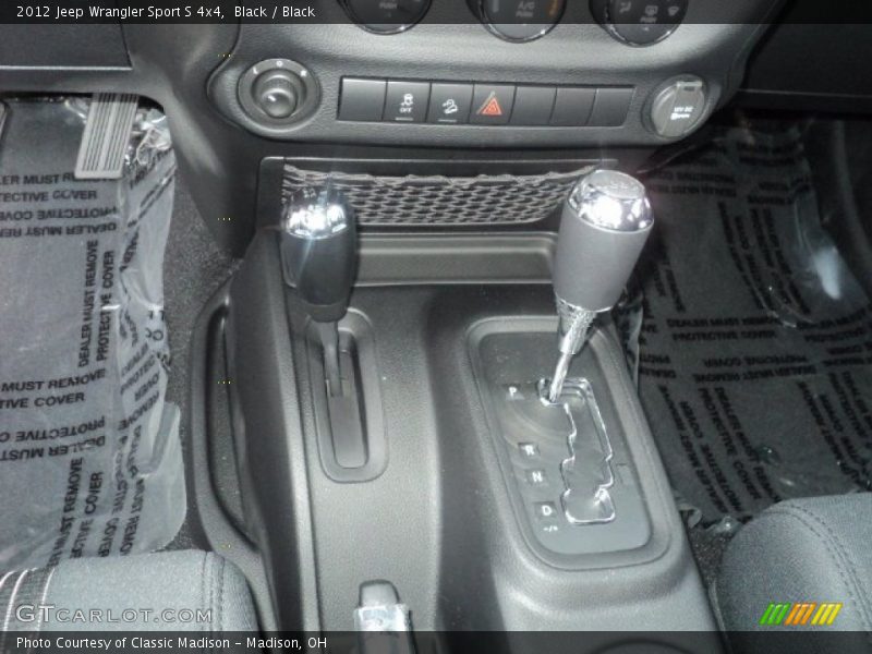 Black / Black 2012 Jeep Wrangler Sport S 4x4