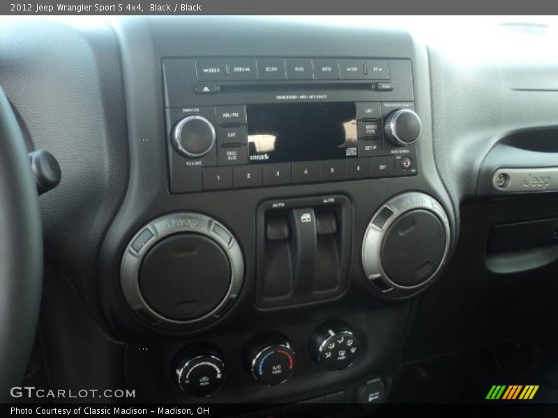 Black / Black 2012 Jeep Wrangler Sport S 4x4