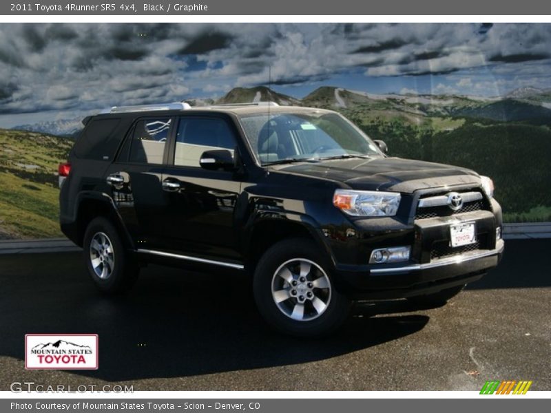 Black / Graphite 2011 Toyota 4Runner SR5 4x4