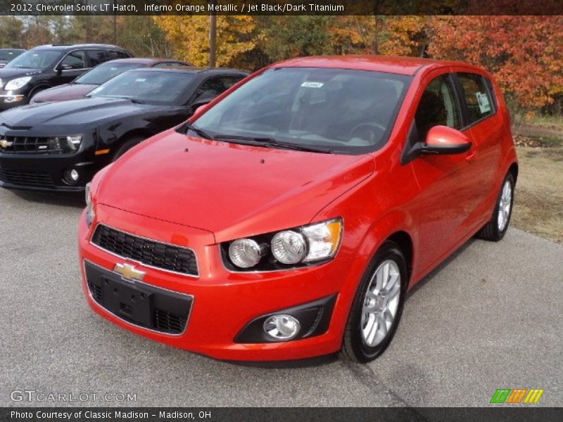 Front 3/4 View of 2012 Sonic LT Hatch