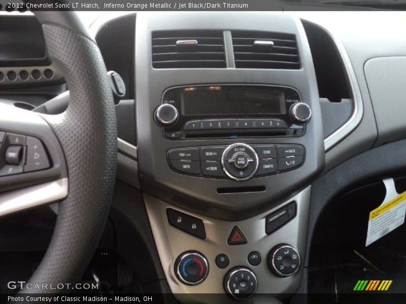 Controls of 2012 Sonic LT Hatch