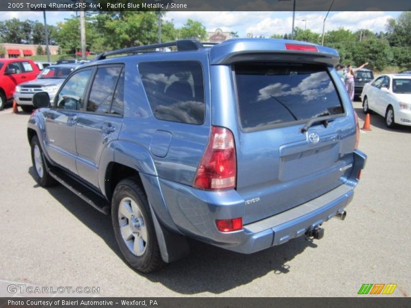 Pacific Blue Metallic / Stone 2005 Toyota 4Runner SR5 4x4