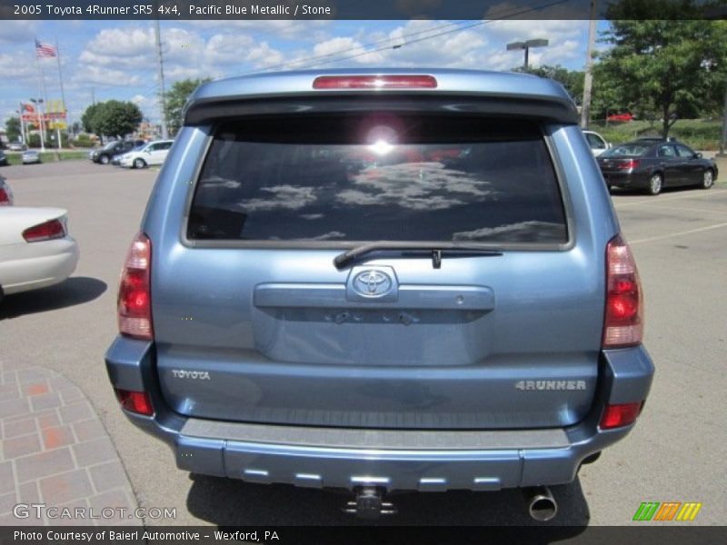 Pacific Blue Metallic / Stone 2005 Toyota 4Runner SR5 4x4
