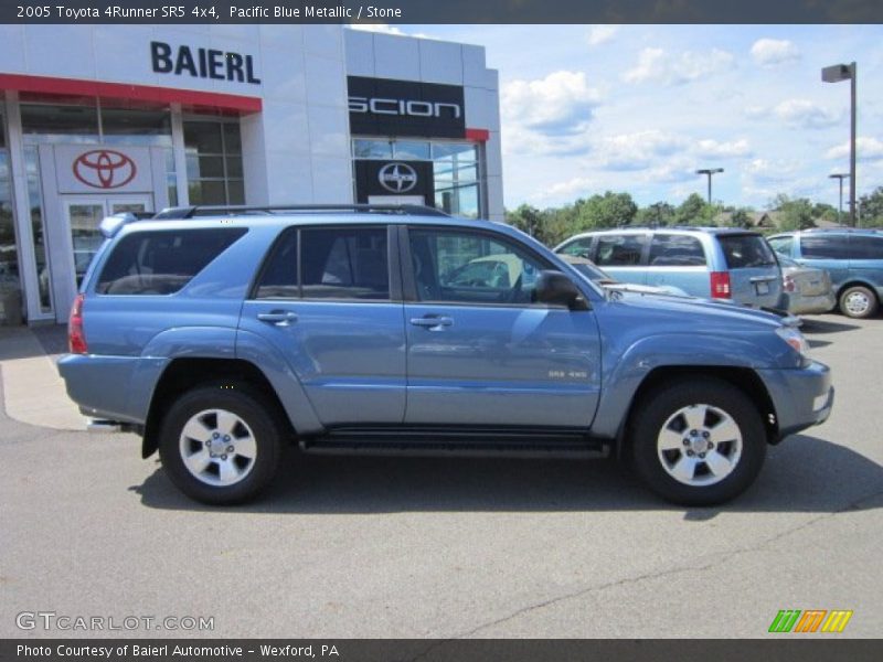 Pacific Blue Metallic / Stone 2005 Toyota 4Runner SR5 4x4