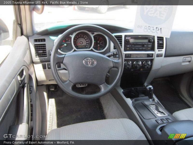 Pacific Blue Metallic / Stone 2005 Toyota 4Runner SR5 4x4