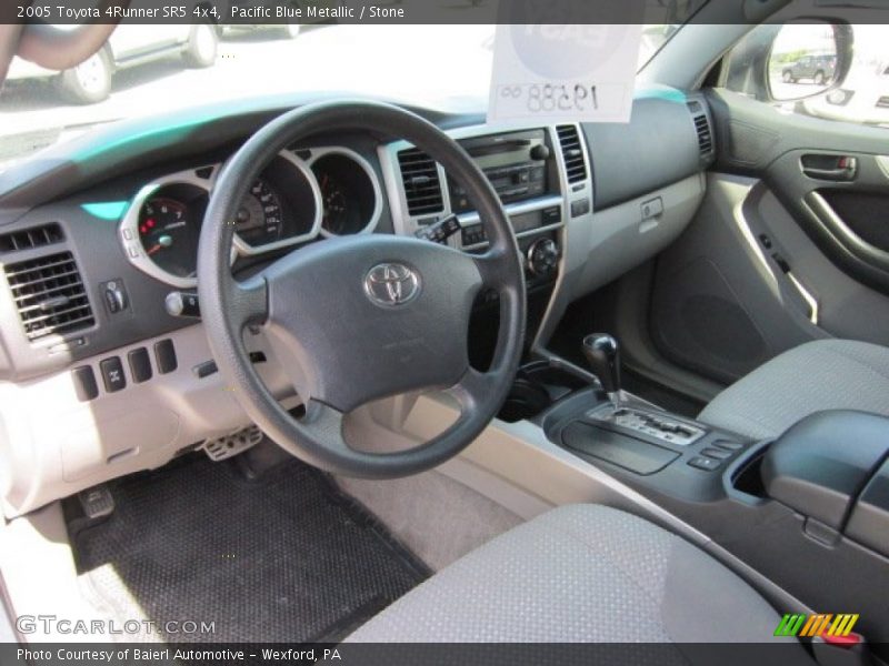Pacific Blue Metallic / Stone 2005 Toyota 4Runner SR5 4x4