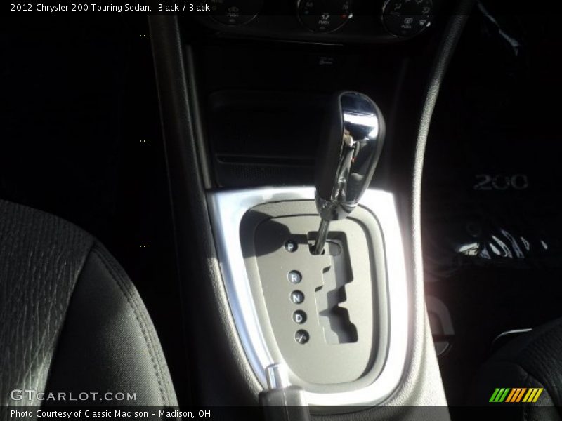 Black / Black 2012 Chrysler 200 Touring Sedan