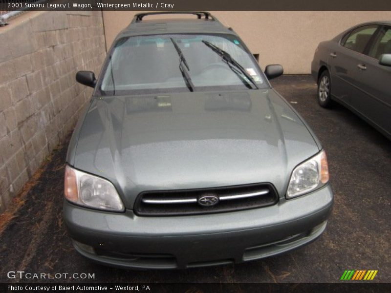 Wintergreen Metallic / Gray 2001 Subaru Legacy L Wagon
