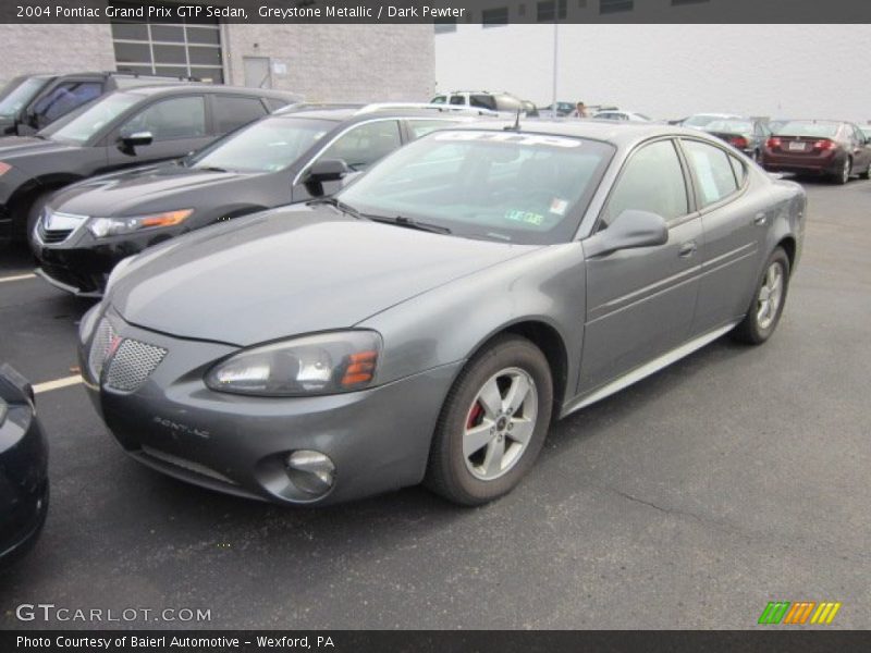 Greystone Metallic / Dark Pewter 2004 Pontiac Grand Prix GTP Sedan