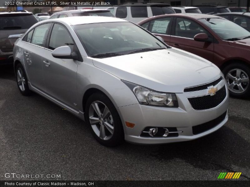 Silver Ice Metallic / Jet Black 2012 Chevrolet Cruze LT/RS