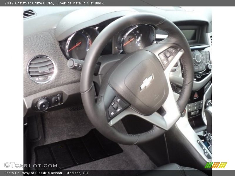 Silver Ice Metallic / Jet Black 2012 Chevrolet Cruze LT/RS