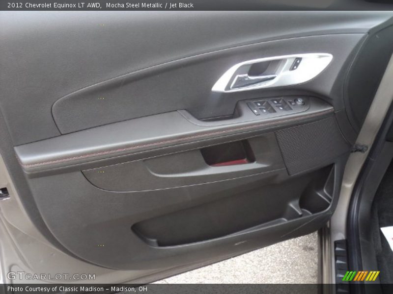 Mocha Steel Metallic / Jet Black 2012 Chevrolet Equinox LT AWD
