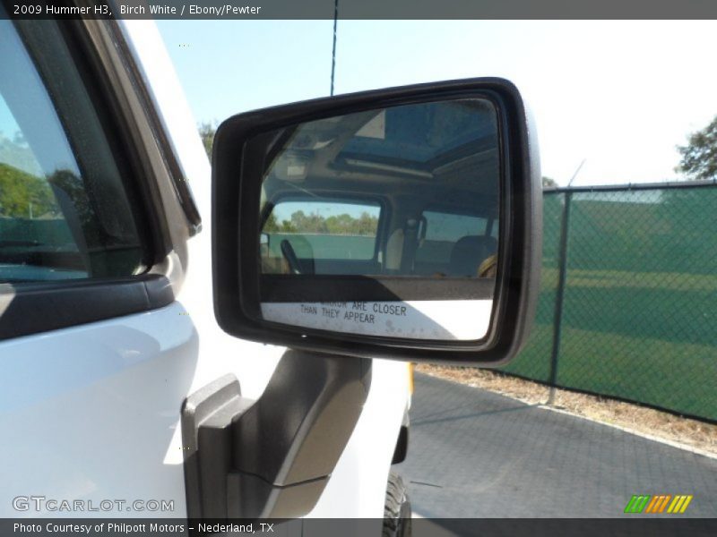 Birch White / Ebony/Pewter 2009 Hummer H3