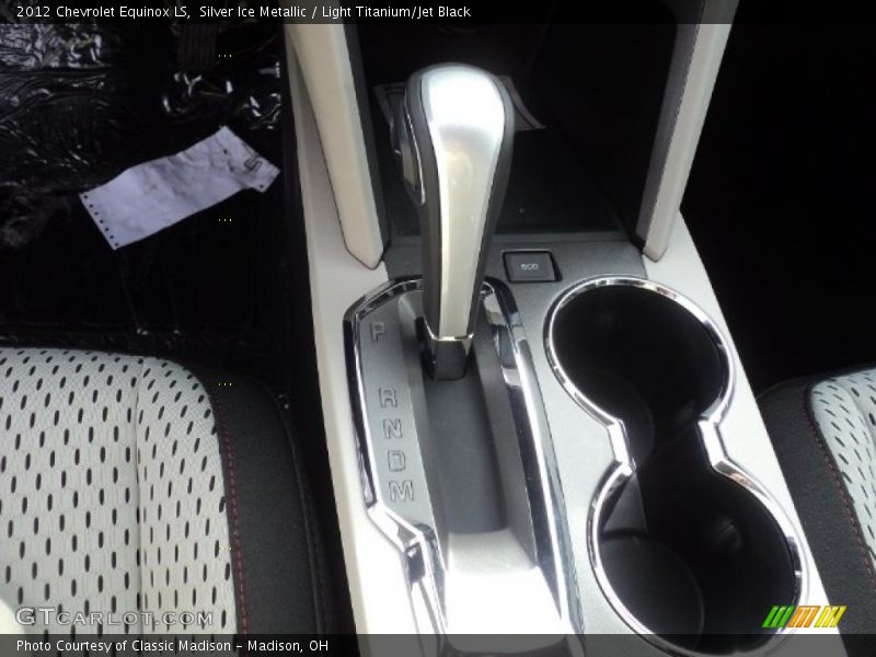 Silver Ice Metallic / Light Titanium/Jet Black 2012 Chevrolet Equinox LS