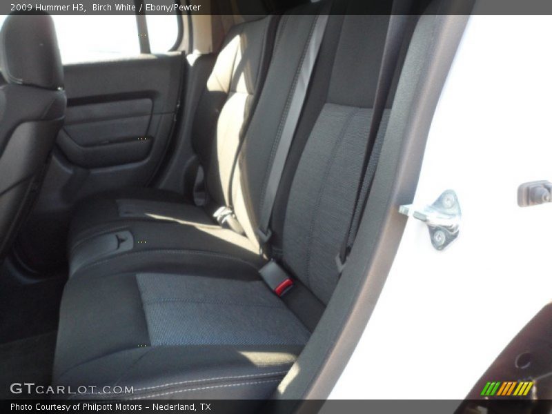 Birch White / Ebony/Pewter 2009 Hummer H3