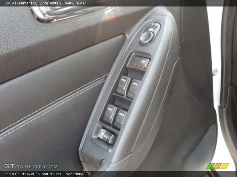 Birch White / Ebony/Pewter 2009 Hummer H3
